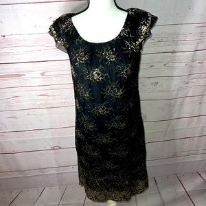 Dressbarn Collection perfect little black dress - short sleeved - ladies size 6